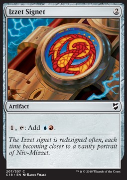 Izzet Signet - Commander 2018 (Common) [C18-207]