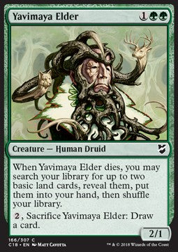Yavimaya Elder - Commander 2018 (Common) [C18-166]