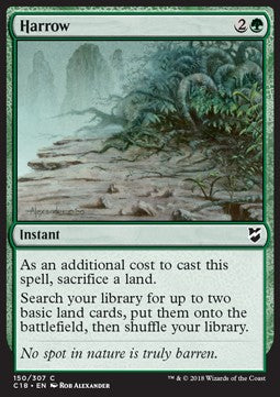 Harrow - Commander 2018 (Common) [C18-150]