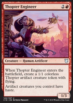 Thopter Engineer - Commander 2018 (Uncommon) [C18-126]