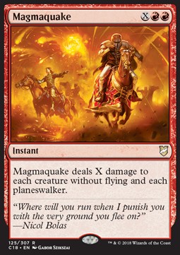 Magmaquake - Commander 2018 (Rare) [C18-125]