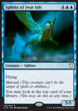 Sphinx of Jwar Isle - Commander 2018 (Rare) [C18-103]