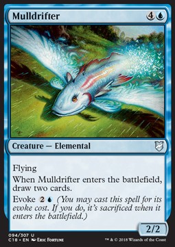 Mulldrifter - Commander 2018 (Uncommon) [C18-94]