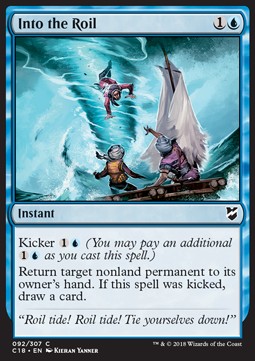 Into the Roil - Commander 2018 (Common) [C18-92]
