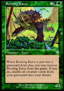 Rooting Kavu - Invasion (Uncommon) [INV-207]