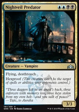 Nightveil Predator - Guilds of Ravnica (Uncommon) [GRN-191]