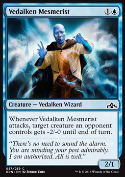 Vedalken Mesmerist - Guilds of Ravnica (Common) [GRN-57]