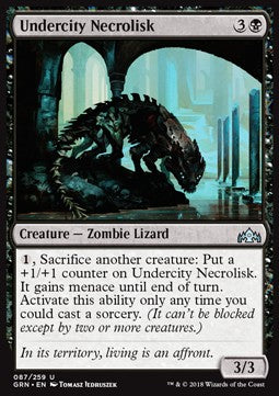 Undercity Necrolisk - Guilds of Ravnica (Uncommon) [GRN-87]