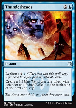 Thunderheads - Guilds of Ravnica: Guild Kits (Uncommon) [GK1-27]