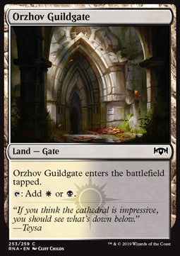 Orzhov Guildgate (V.2) - Ravnica Allegiance (Common) [RNA-253]