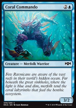Coral Commando - Ravnica Allegiance (Common) [RNA-36]