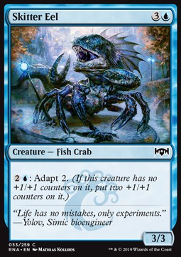 Skitter Eel - Ravnica Allegiance (Common) [RNA-53]