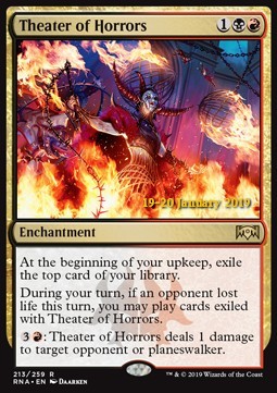Theater of Horrors - Ravnica Allegiance: Extras (Rare) [XRNA-213]