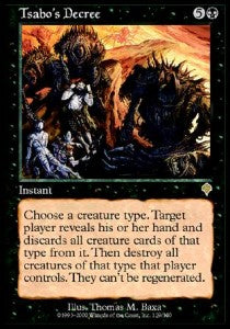Tsabo's Decree - Invasion (Rare) [INV-129]