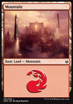 Mountain (V.2) - War of the Spark (Land) [WAR-260]