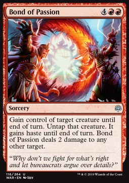 Bond of Passion - War of the Spark (Uncommon) [WAR-116]