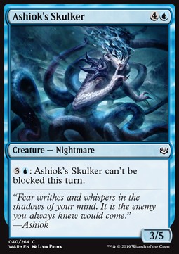 Ashiok's Skulker - War of the Spark (Common) [WAR-40]