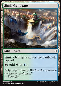 Simic Guildgate - War of the Spark: Extras (Common) [XWAR-274]
