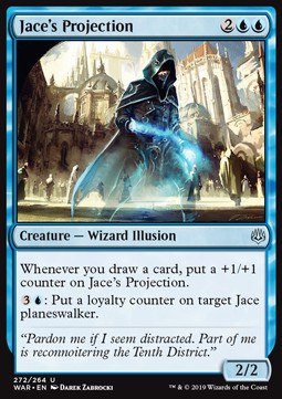 Jace's Projection - War of the Spark: Extras (Uncommon) [XWAR-272]