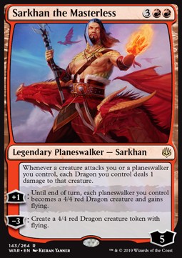 Sarkhan the Masterless - War of the Spark (Rare) [WAR-143]