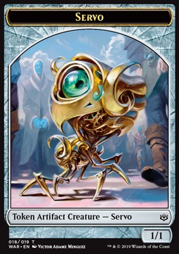 Servo Token (Artifact 1/1) - War of the Spark (Token) [WAR-T18]