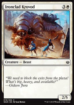 Ironclad Krovod - War of the Spark (Common) [WAR-19]