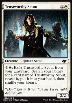 Trustworthy Scout - Modern Horizons (Common) [MH1-33]