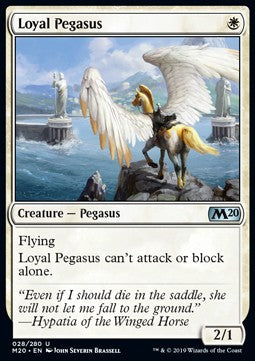 Loyal Pegasus - Core 2020 (Uncommon) [M20-28]