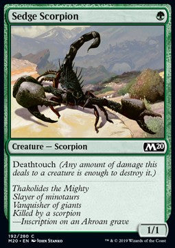 Sedge Scorpion - Core 2020 (Common) [M20-192]