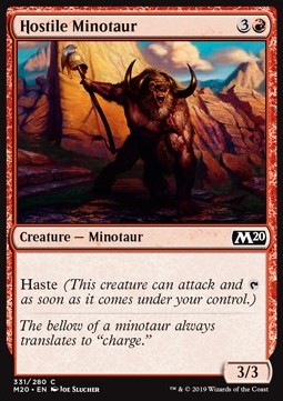 Hostile Minotaur - Core 2020: Extras (Common) [XM20-331]