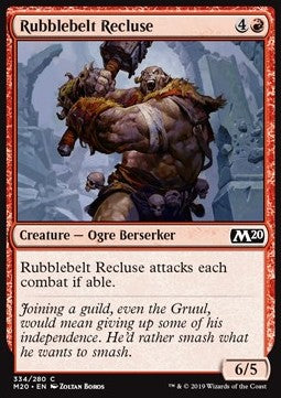 Rubblebelt Recluse - Core 2020: Extras (Common) [XM20-334]