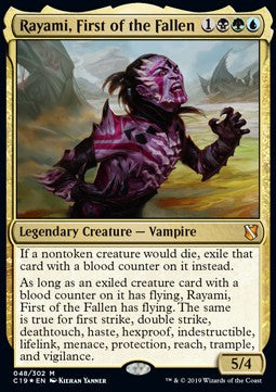 Rayami, First of the Fallen - Commander 2019 (Mythic) [C19-48]