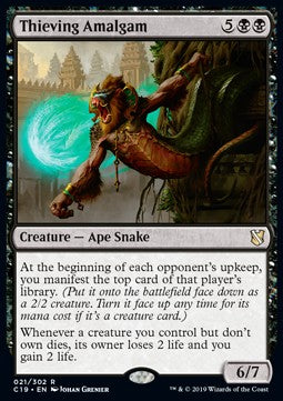 Thieving Amalgam - Commander 2019 (Rare) [C19-21]
