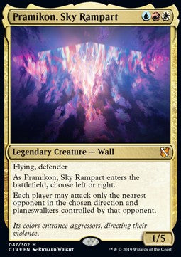 Pramikon, Sky Rampart - Commander 2019 (Mythic) [C19-47]