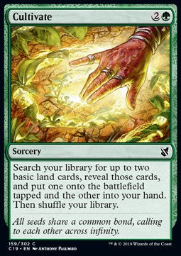 Cultivate - Commander 2019 (Common) [C19-159]