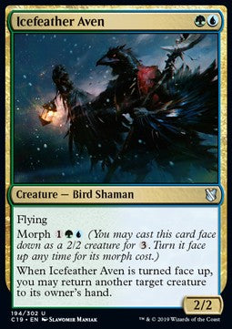 Icefeather Aven - Commander 2019 (Uncommon) [C19-194]