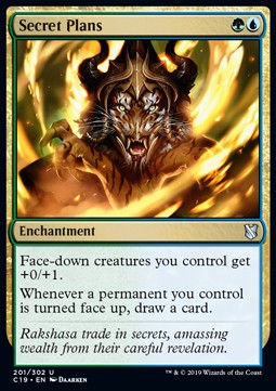 Secret Plans - Commander 2019 (Uncommon) [C19-201]