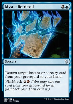 Mystic Retrieval - Commander 2019 (Uncommon) [C19-90]