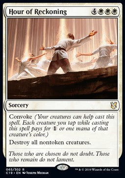Hour of Reckoning - Commander 2019 (Rare) [C19-65]