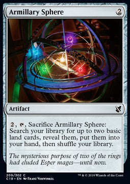 Armillary Sphere - Commander 2019 (Common) [C19-209]