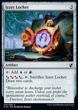 Izzet Locket - Commander 2019 (Common) [C19-215]