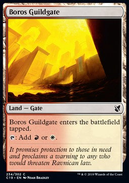 Boros Guildgate - Commander 2019 (Common) [C19-234]