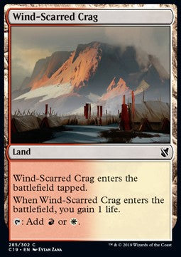 Wind-Scarred Crag - Commander 2019 (Common) [C19-285]