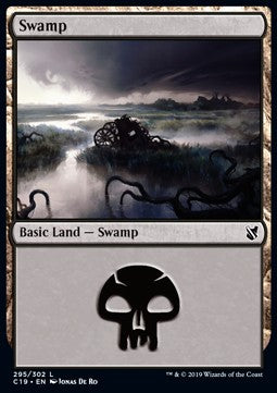Swamp (V.2) - Commander 2019 (Land) [C19-295]