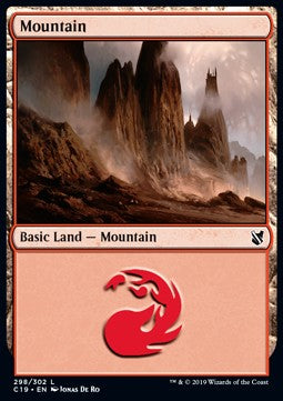 Mountain (V.2) - Commander 2019 (Land) [C19-298]