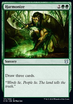 Harmonize - Commander 2019 (Uncommon) [C19-171]