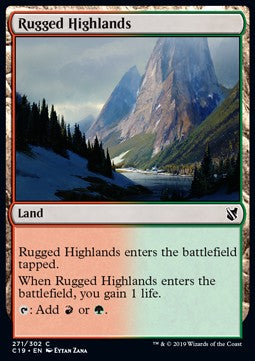 Rugged Highlands - Commander 2019 (Common) [C19-271]