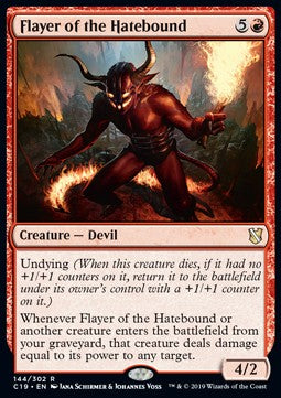 Flayer of the Hatebound - Commander 2019 (Rare) [C19-144]