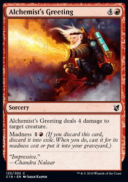 Alchemist's Greeting - Commander 2019 (Common) [C19-133]