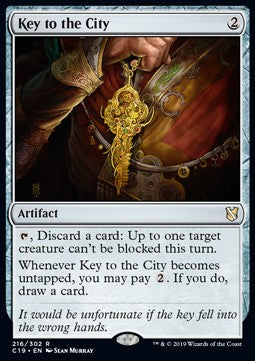 Key to the City - Commander 2019 (Rare) [C19-216]